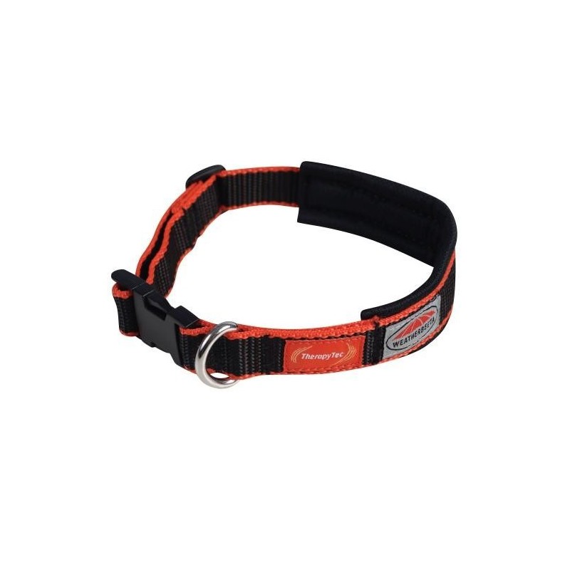 Weatherbeeta Therapy-Tec Hundehalsband L schwarz/rot