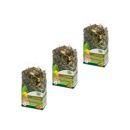JR Farm Grainless Mix Zwergkaninchen 3x650 g