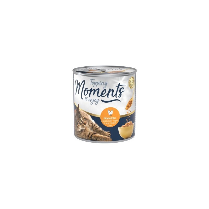 MOMENTS Topping Powder Hühnerleber 8x60 g