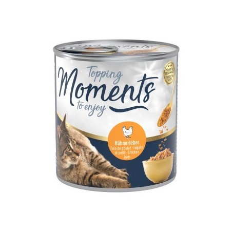 MOMENTS Topping Powder Hühnerleber 8x60 g