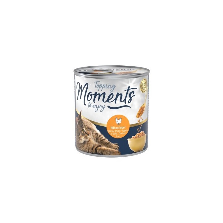 MOMENTS Topping Powder Hühnerleber 8x60 g