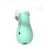 Kratzfeste Katzenschuhe, 4 Stück/Set, Pflegetasche, Haustierpfotenschutz zum Baden blau