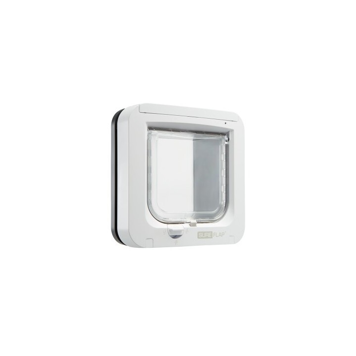 SureFlap Mikrochip Katzenklappe Grau/Weiss