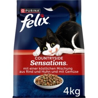 Felix Countryside Sensations Rind & Huhn 4 kg