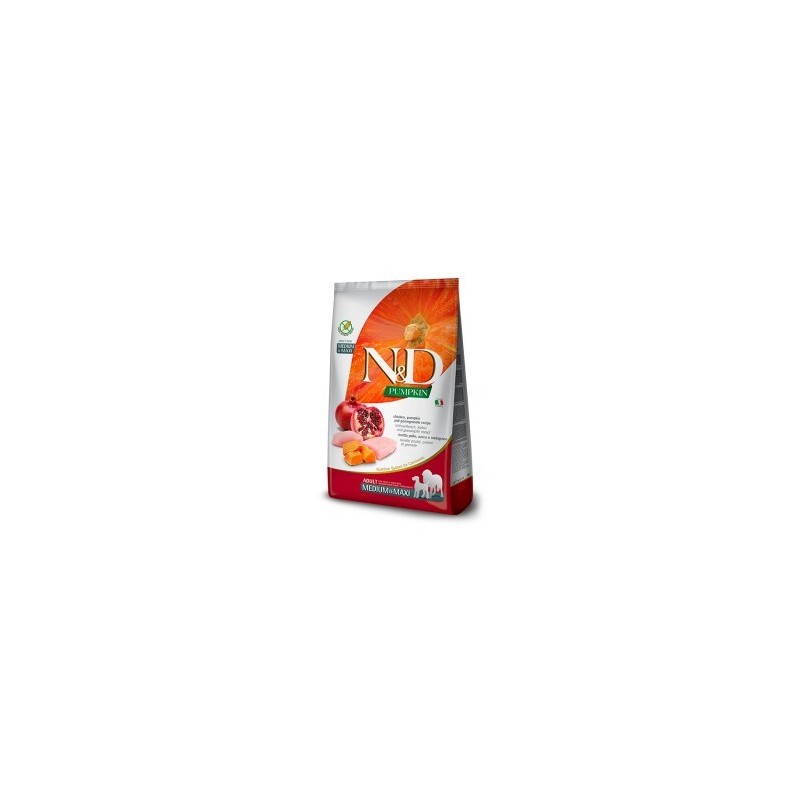 N&D Farmina Pumpkin Medium/Maxi Adult Huhn 2x12 kg