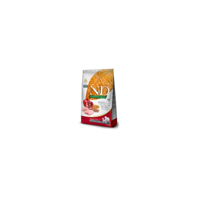 N&D Farmina Ancestral Grain Medium/Maxi Senior 12 kg