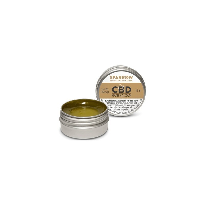 Sparrow Hanfbalsam mit CBD 2x15 ml