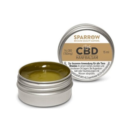Sparrow Hanfbalsam mit CBD 2x15 ml