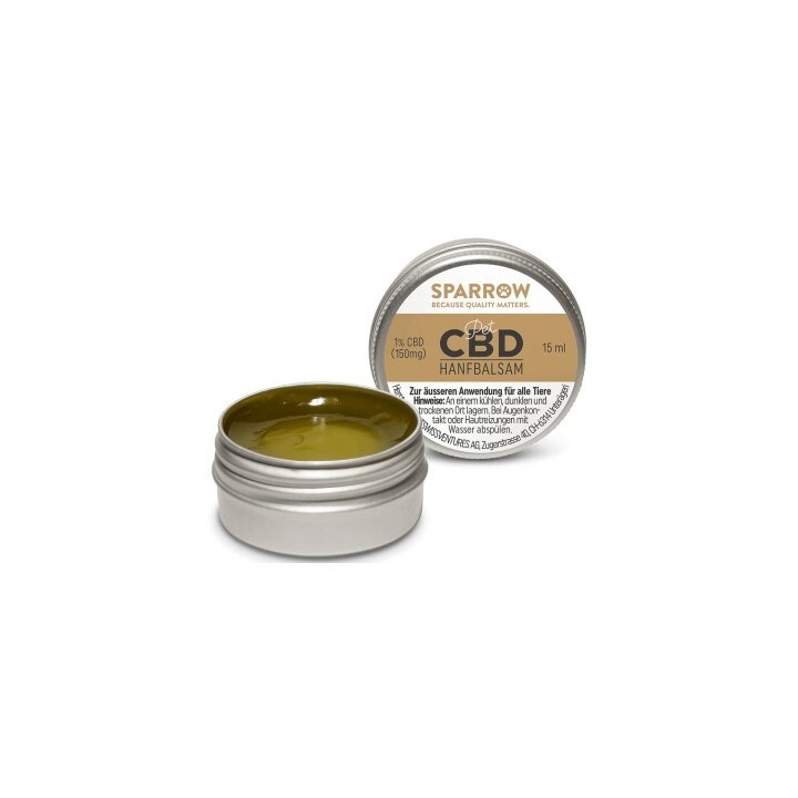 Sparrow Hanfbalsam mit CBD 2x15 ml