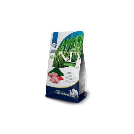N&D Farmina Spirulina Medium/Maxi Adult Lamm 2x7 kg