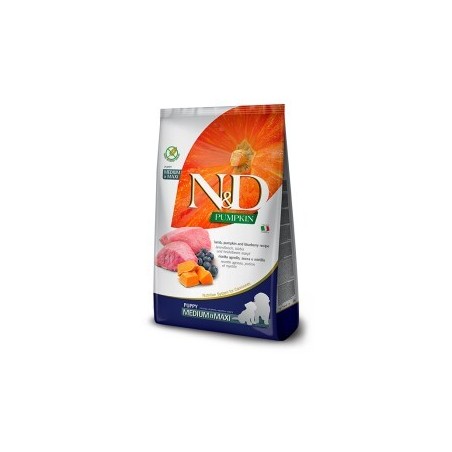 N&D Farmina Pumpkin Medium/Maxi Puppy Lamm 2x12 kg