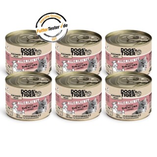 Dogs'n Tiger Allerliebst Rind & Huhn 6x200 g