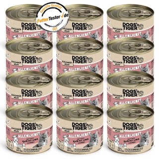 Dogs'n Tiger Allerliebst Rind & Huhn 12x200 g