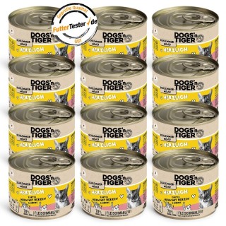 Dogs'n Tiger Herzlich 12x200 g