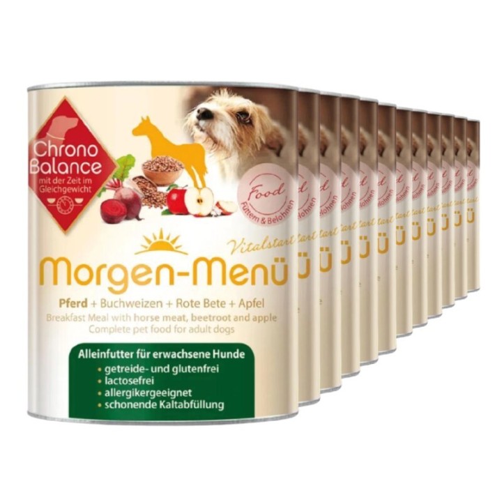 ChronoBalance Morgen Menü Pferd mit Buchweizen, Rote Bete und Apfel 9,6 kg