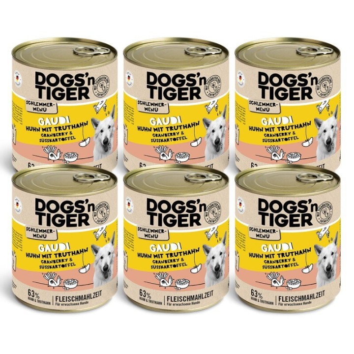 Dogs'n Tiger Gaudi 6x800 g