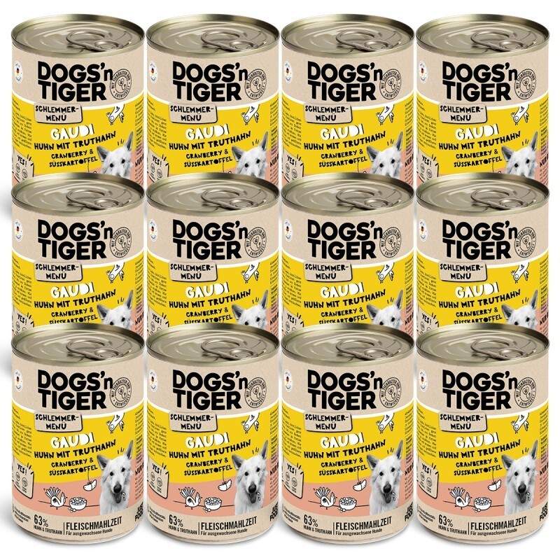 Dogs'n Tiger Gaudi 12x400 g