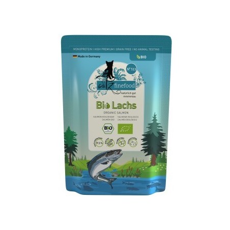 Catz finefood Nassfutter Katze Bio Adult No. 513 Lachs 12x85 g