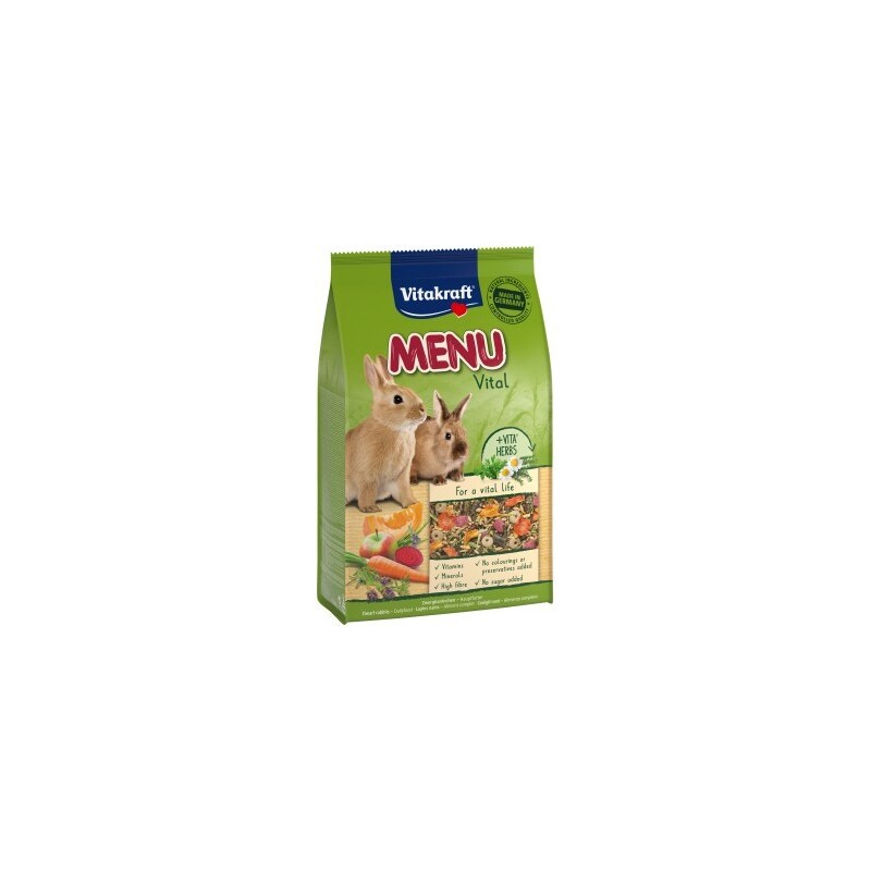 Vitakraft Menu Vital für Zwergkaninchen 3 kg