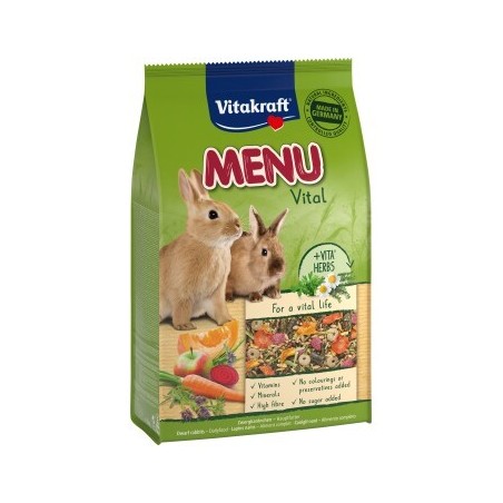 Vitakraft Menu Vital für Zwergkaninchen 3 kg