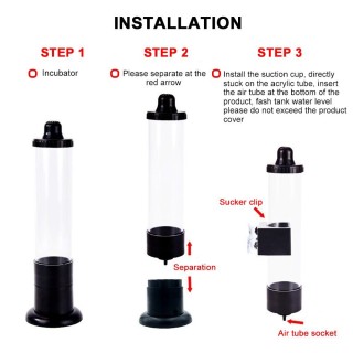 Fischfutter, Fischwurm, Salzgarnelen, Eier, Brüter, Brutkasten, Zuchtgarnelen, Aquarium, Luke schwarz