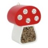 Etwas anderes Pilz-Insektenhaus One Size weiß/rot