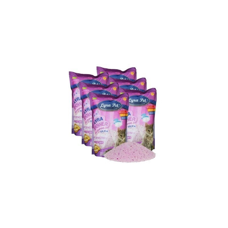 Lyra Pet Lyra Power Silica Silikat klumpend Katzenstreu 30 l