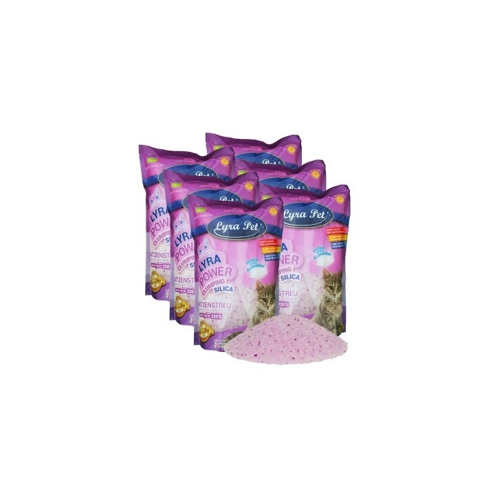 Lyra Pet Lyra Power Silica Silikat klumpend Katzenstreu 30 l