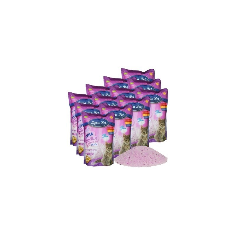Lyra Pet Lyra Power Silica Silikat klumpend Katzenstreu 60 l