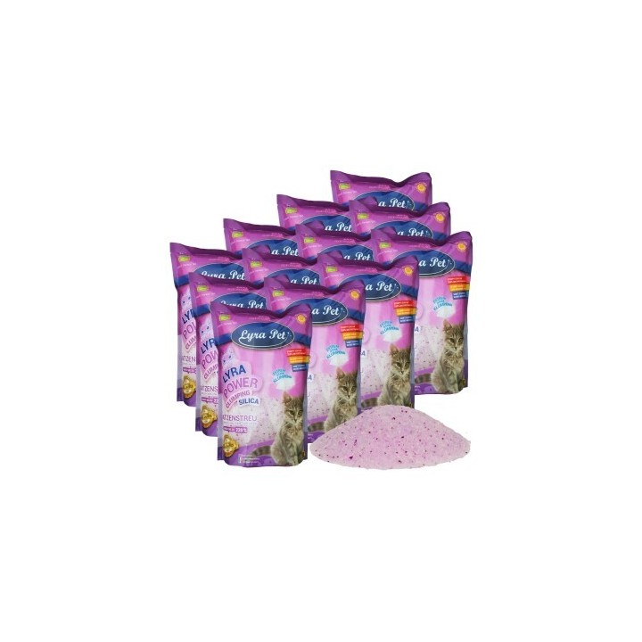 Lyra Pet Lyra Power Silica Silikat klumpend Katzenstreu 60 l