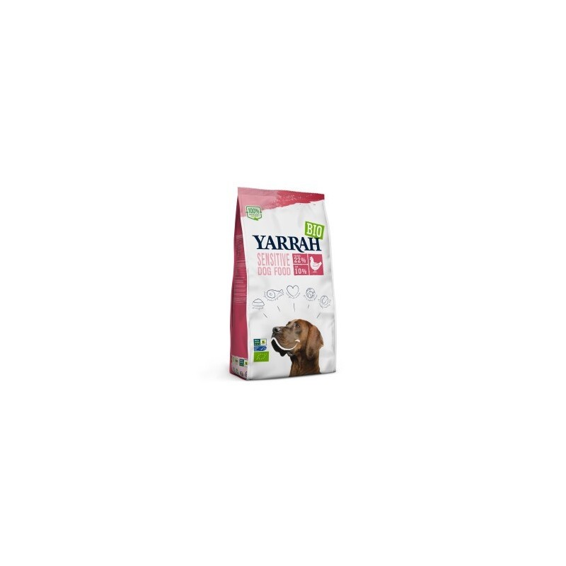 Yarrah Bio Adult Trockenfutter Sensitive Huhn & Reis 10 kg