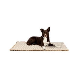 HUNTER Hundedecke Astana Karo beige, Maße: ca. 120 x 80 cm