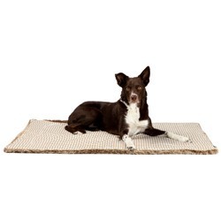 HUNTER Hundedecke Astana Karo beige, Maße: ca. 120 x 80 cm