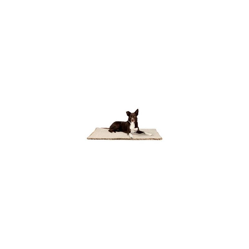 HUNTER Hundedecke Astana Karo beige, Maße: ca. 120 x 80 cm