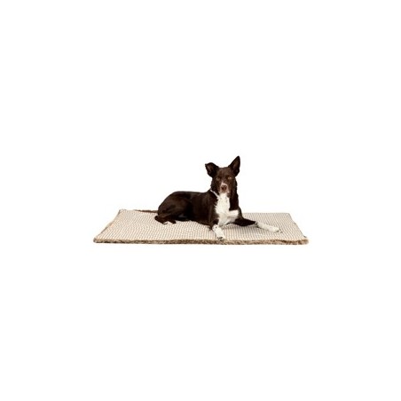 HUNTER Hundedecke Astana Karo beige, Maße: ca. 120 x 80 cm