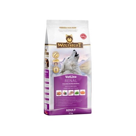 WOLFSBLUT Adult VetLine Renal, Huhn 12 kg