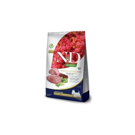 N&D Farmina Quinoa Mini Adult Weight Management Lamm 2,5 kg
