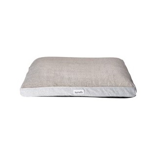 Scruffs Hundekissen Havard pearl grey, Gr. L, Maße: ca. 100 x 70 cm