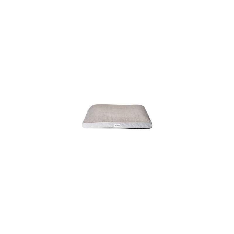 Scruffs Hundekissen Havard pearl grey, Gr. L, Maße: ca. 100 x 70 cm