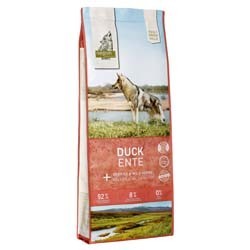 isegrim® GREEN HILLS Ente mit Beeren & Wildkräutern Trockenfutter, 12 kg, Hundefutter trocken