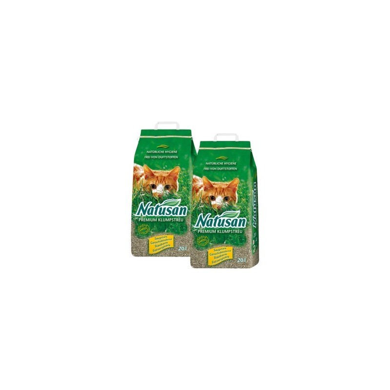 Natusan Premium Klumpstreu 2x20 l