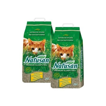 Natusan Premium Klumpstreu 2x20 l