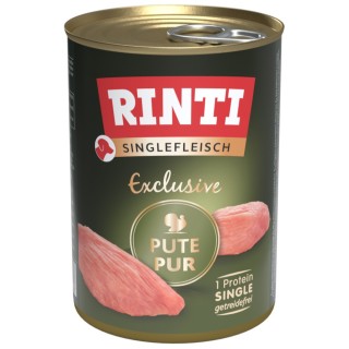RINTI Singlefleisch 24 x 400 g - Exclusive Pute pur