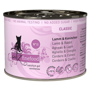 catz finefood 6 x 200 g - Lamm & Kaninchen