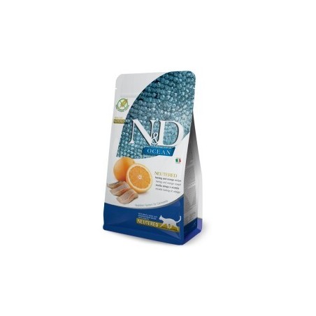N&D Farmina Ocean Adult für kastrierte Katzen 2x5 kg