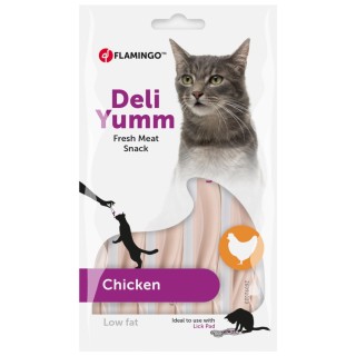 Flamingo Deli Yumm Paste - mit Huhn (5 x 14 g)