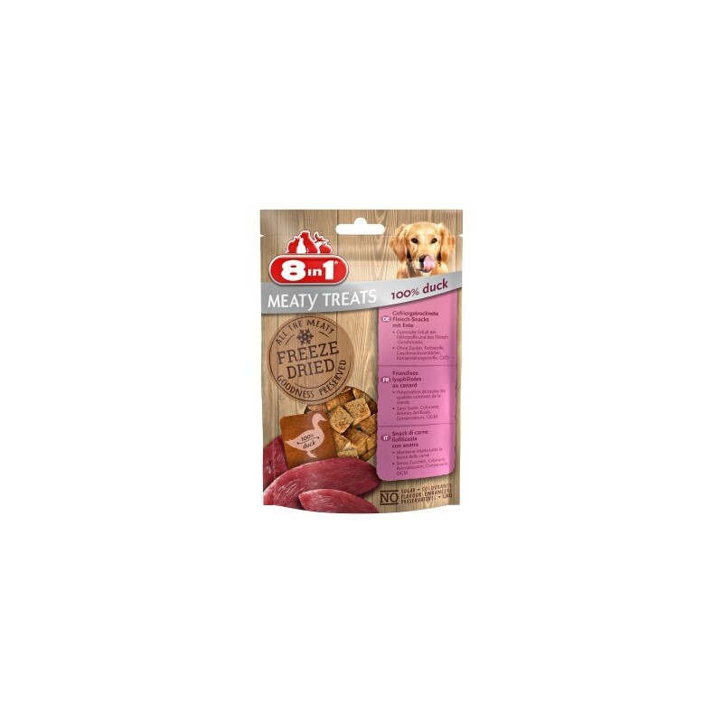 8in1 Meaty Treats 50 g mit 100% Ente