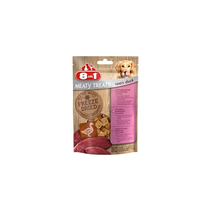 8in1 Meaty Treats 50 g mit 100% Ente