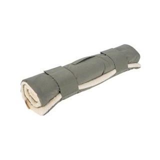 WOLTERS Reisedecke Kuschel moosgrün, Maße: ca. 100 x 75 cm