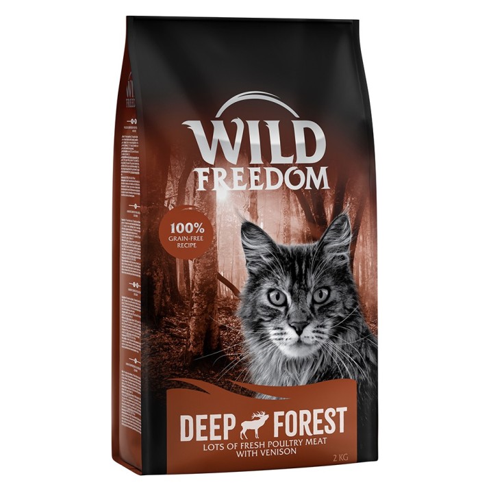 Wild Freedom Adult "Deep Forest" mit Hirsch - getreidefreie Rezeptur - 2 kg